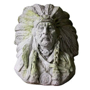 Great Indian Chief Bust Display Decor (18 - Inch)