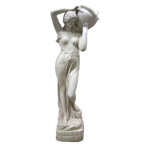 Grec Water Maiden No Plumbing Statue (44-Inch)