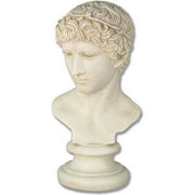 Greek Athlete Bust Display Decor (18-Inch)