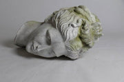 Greek Head Remnant Outdoor Plaque (22.0 - Inch) Side Angle