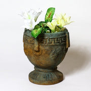 Greek Urn Garden (14 - Inch) Side Angle