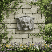 Greenman Frank Outdoor Statue (11 - Inch) Side Angle