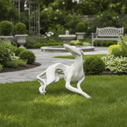 Greyhound Dog Garden Statue (21-Inch)
