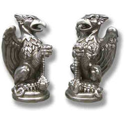 Griffin Candleholder Set Statue (16 - Inch)