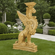 Griffin Pedestal Colossal Statue (54-Inch)