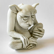 Grump Gargoyle Statue (8 - Inch)