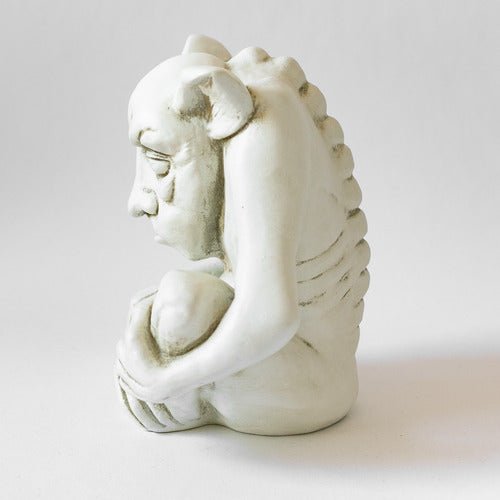 Grump Gargoyle Statue (8 - Inch) Different Angle