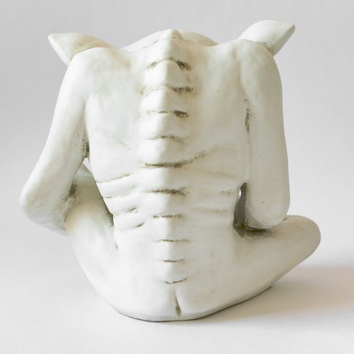 Grump Gargoyle Statue (8 - Inch) Other Angle