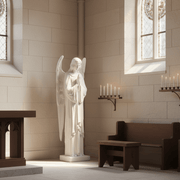 Guardian Angel Statue (64 - Inch) Side Angle