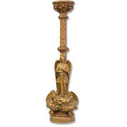 Guardian Angel Torch Candleholder Statue (33 - Inch)