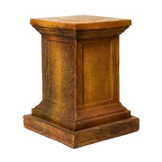 Hamlin Square Base Outdoor Statue (19.5 - Inch) Side View