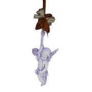 Hanging Ornamental Winged Cherub Figurine Outdoor Statue (27-Inch)