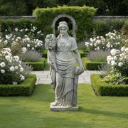 Harvest Maiden Statue (73 - Inch) Side Angle