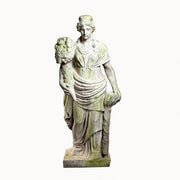 Harvest Maiden Statue (73 - Inch) Side View