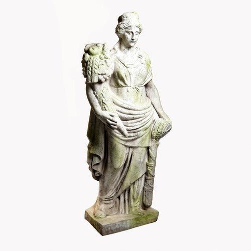Harvest Maiden Statue (73 - Inch) Different Angle