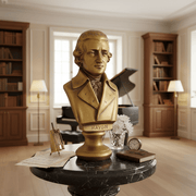 Hayden Bust Small Bust Display Decor (12-Inch)