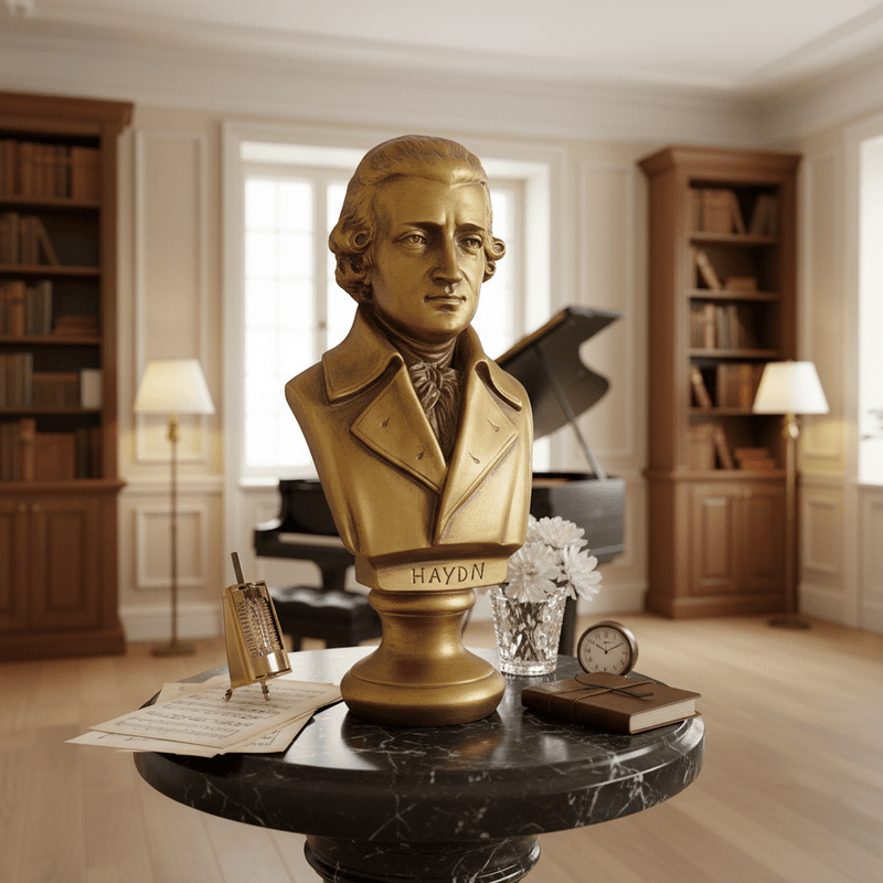 Hayden Bust Small Bust Display Decor (12-Inch)