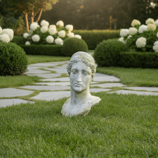 Head Bust Display Decor (49 - Inch) Side Angle