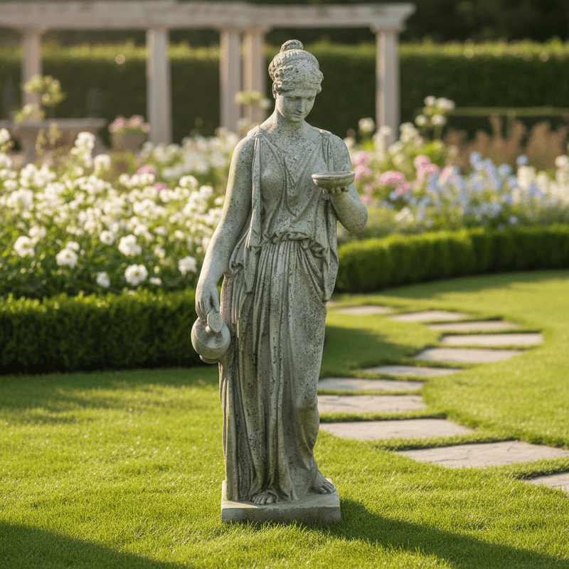 Hebe Large Statue (64 - Inch) Side Angle