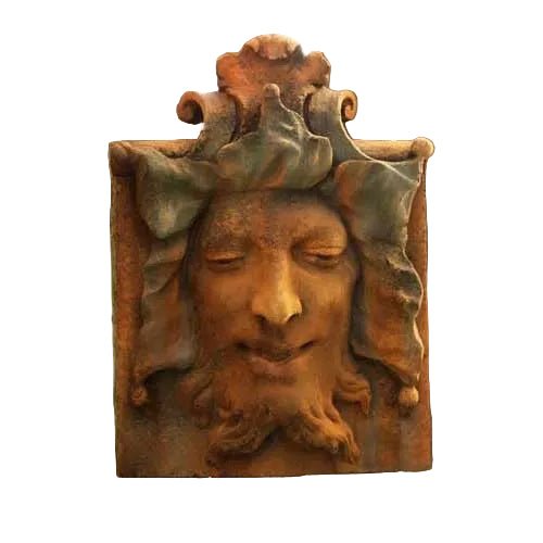 Heckling Green Man Statue (15 - Inch)