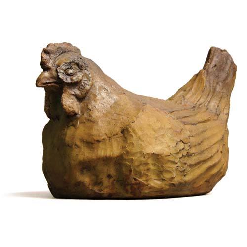 Hen Garden Statue (7 - Inch)