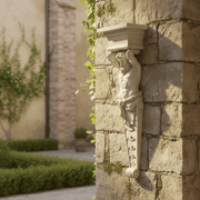 Hercules Caryatid Outdoor Bracket (26 - Inch) Side Angle