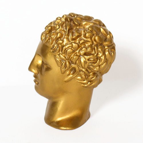 Hermes Antiquity Head Small Bust Display Decor (6 - Inch) Different Angle