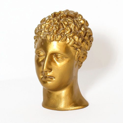 Hermes Antiquity Head Small Bust Display Decor (6 - Inch) Side View