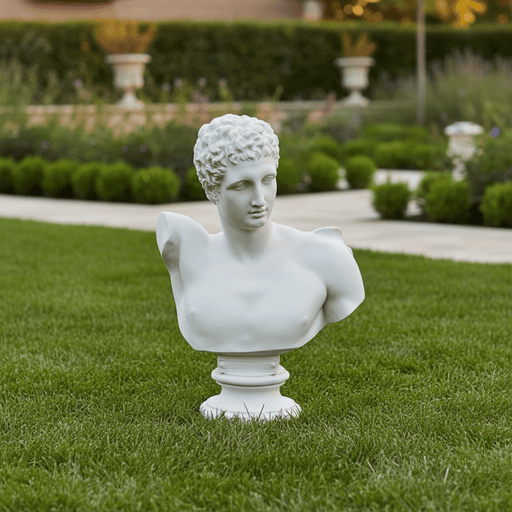 Hermes Bust Display Decor (31 - Inch) Side Angle