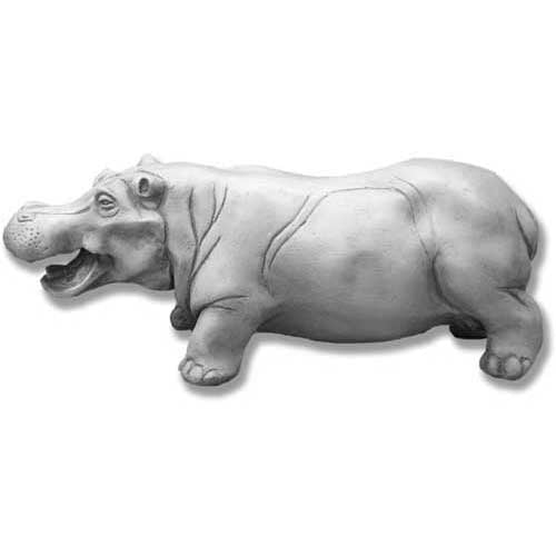 Hippo Garden Statue (8-Inch)
