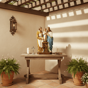 Holy Family Religious Statue (25 - Inch) Side Angle