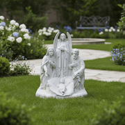 Holy Family with Angel Statue (38-Inch)