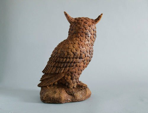Hoot Owl Statue (Xx - Inch) Other Angle