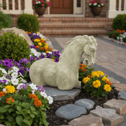 Horse Garden Statue (13-Inch)