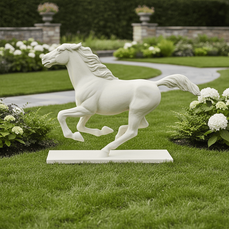 Horse Garden Statue (30-Inch)