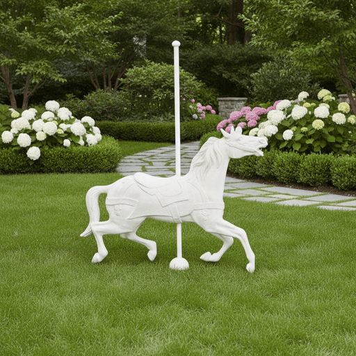 Horse Garden Statue (76-Inch)