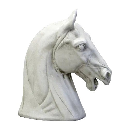 Horse Head Garden Statue (13 - Inch)