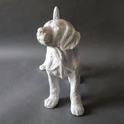 Hound Dog Garden Statue (12 - Inch) Different Angle