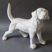 Hound Dog Garden Statue (12 - Inch) Other Angle