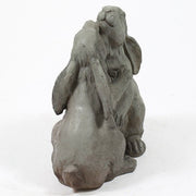 Hugging Bunnies Garden Statue (10.82 - Inch)