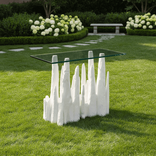 Icicle Console X Lg Statue (72 - Inch) Side Angle