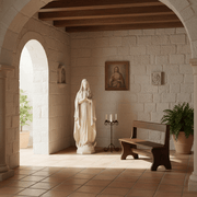 Immaculate Conception Mary Statue (50 - Inch) Side Angle