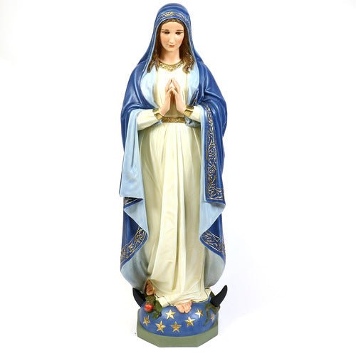 Immaculate Conception Mary Statue (50 - Inch) Side View