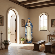 Immaculate Conception Mary Statue (50 - Inch) Side Angle