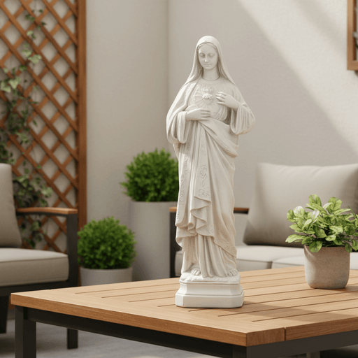 Immaculate Heart of Mary Statue (16-Inch)