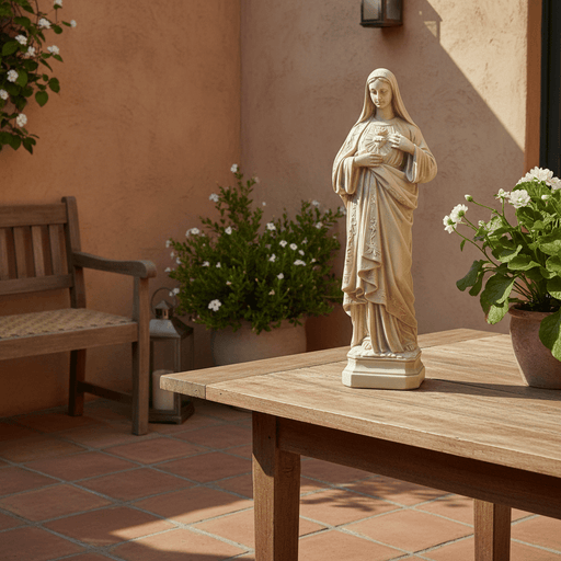 Immaculate Heart of Mary Statue (16-Inch)