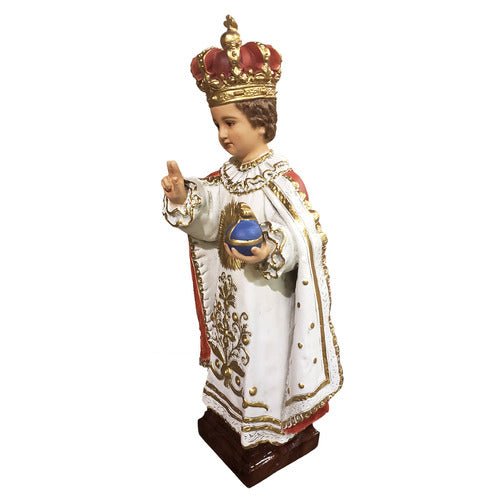 Infant of Prague Catholic Statue (24 - Inch) Side View