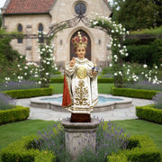 Infant of Prague Catholic Statue (24 - Inch) Side Angle