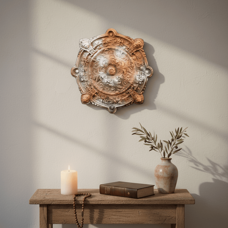Intorno Medallion Outdoor Plaque (35.0 - Inch)