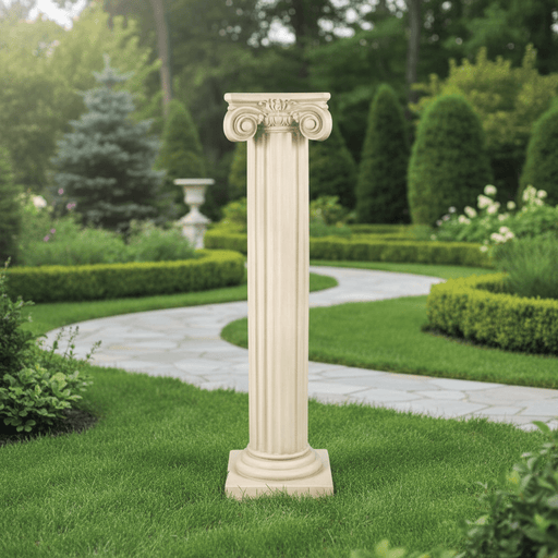 Ionic Fineline Outdoor Statue (18 - Inch) Side Angle